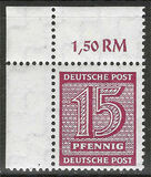 [Value Stamps - New Perforation, प्रकार A19]