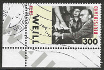 [The 100th Anniversary of the Birth of Kurt Weill, 1900-1950, tip BTA]
