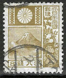 [Mt Fuji and Deer (1930-37) - New Die - Picture Size: 18½ x 22mm, Typ BH8]