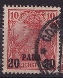 [German Empire Postage Stamps Surcharged - Inscription: "REICHSPOST", type C1]