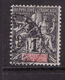 [Inscription: "NLLE CALÈDONIE et DEPENDANCES" - Colored Paper, type I]