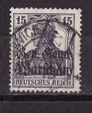 [German Empire Postage Stamps Overprinted "Gen.-Gouv. Warschau", type B6]