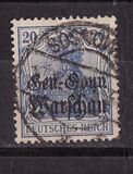 [German Empire Postage Stamps Overprinted "Gen.-Gouv. Warschau", type B7]