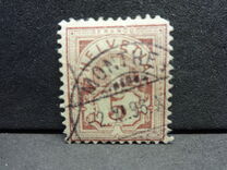 [Helvetia - Cross & Shield - Fiber Paper, प्रकार L2]