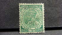 [King George V, 1865-1936 - Inscription "INDIA POSTAGE", Вид XBX]