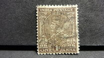 [King George V, 1865-1936 - Inscription "INDIA POSTAGE", Вид XBY]