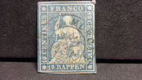 [Helvetia - Berner Print, प्रकार J1]