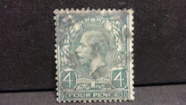 [King George V, 1865-1935 - New Watermark, type BZ11]