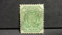 [Coat of Arms - Wagon with Pole, Value in Green, type K9]