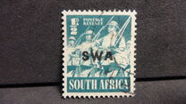 [South Africa Postage Stamps Overprinted "SWA", 유형 BA]