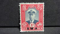 [South Africa Postage Stamps Overprinted, نوع BD]