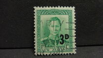 [King George VI Stamp of 1938 Surcharged, 类型 ET]