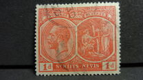 [King George V of the United Kingdom and Christopher Columbus, type F]