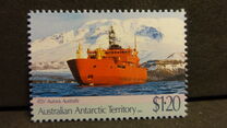 [The 30th Anniversary of the Antarctic Treaty and Maiden Voyage of "Aurora Australis", Research Ship, Tip CK]