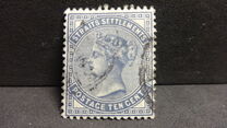 [Queen Victoria - New Watermark, نوع O1]