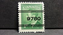 [King George VI - Inscription: "POSTES POSTAGE", Tip EJ]