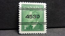 [King George VI - Inscription: "POSTES POSTAGE", Tip EJ]
