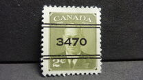 [King George VI - Inscription: "POSTES POSTAGE", Tip EK1]