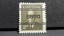 [King George VI - Inscription: "POSTES POSTAGE", Tip EK]