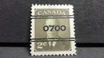 [King George VI - Inscription: "POSTES POSTAGE", Tip EK]