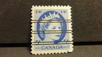[Queen Elizabeth II - Normal Paper, See 1962 for Fluorescent Stripes, type GT4]