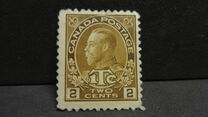 [King George V in Admiral Uniform With War Tax Inscription, type AM7]