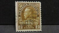 [King George V in Admiral Uniform With War Tax Inscription, type AM8]
