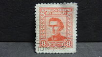 [General Jose Artigas - With Imprint "IMPRENTA NACIONAL" Bottom Right, tyyppi IW9]