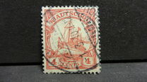 [The Kaiser's Ship "Hohenzollern" - Value in "Cent" & "Dollar", Tipe E2]