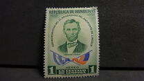[Airmail - The 150th Anniversary of the Birth of Abraham Lincoln, نوع FP]