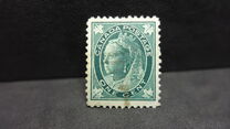[Queen Victoria - Maple Leaf in Corners, loại P1]