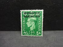 [Great Britain Postage Stamps Overprinted "MOROCCO AGENCIES" Horizontally, type P]