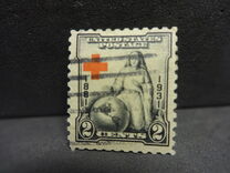 [The 50th Anniversary of the American Red Cross Society, type HU]
