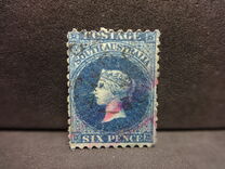 [Queen Victoria - Exists also Rouletted on 2 Sides, type A32]