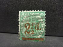 [Queen Victoria - Surcharged, type J1]