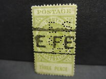 [Queen Victoria - Inscription "POSTAGE" - Thick Letters, type Q9]