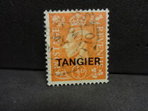 [King George VI - Great Britain Postage Stamps Overprinted "TANGIER", نوع N]