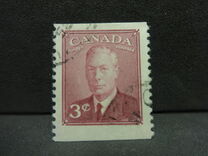 [King George VI - Inscription: "POSTES POSTAGE", tip EL]