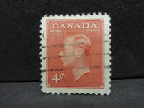 [King George VI - Inscription: "POSTES POSTAGE", tip EM]