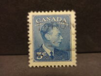 [King George VI - Inscription: "POSTES POSTAGE", タイプ EN]