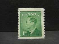 [King George VI As Previous Without Inscription "POSTES POSTAGE", jenis EO]