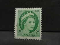 [Queen Elizabeth II - Normal Paper, See 1962 for Fluorescent Stripes, type GT1]