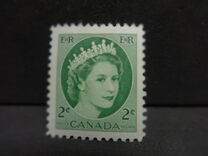 [Queen Elizabeth II - Normal Paper, See 1962 for Fluorescent Stripes, type GT1]