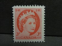 [Queen Elizabeth II - Normal Paper, See 1962 for Fluorescent Stripes, type GT2]