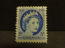 [Queen Elizabeth II - Normal Paper, See 1962 for Fluorescent Stripes, type GT4]