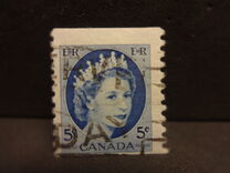 [Queen Elizabeth II - Normal Paper, See 1962 for Fluorescent Stripes, type GT4]