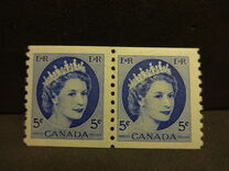 [Queen Elizabeth II - Normal Paper, See 1962 for Fluorescent Stripes, type GT4]