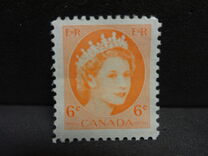 [Queen Elizabeth II - Normal Paper, See 1962 for Fluorescent Stripes, type GT5]