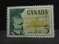 [The 350th Anniversary of Founding of Quebec by Samuel de Champlain, type ID]