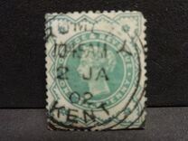 [Queen Victoria - New Colours, type AU1]